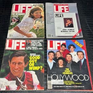 Life Magazine Vintage 4 pcs
